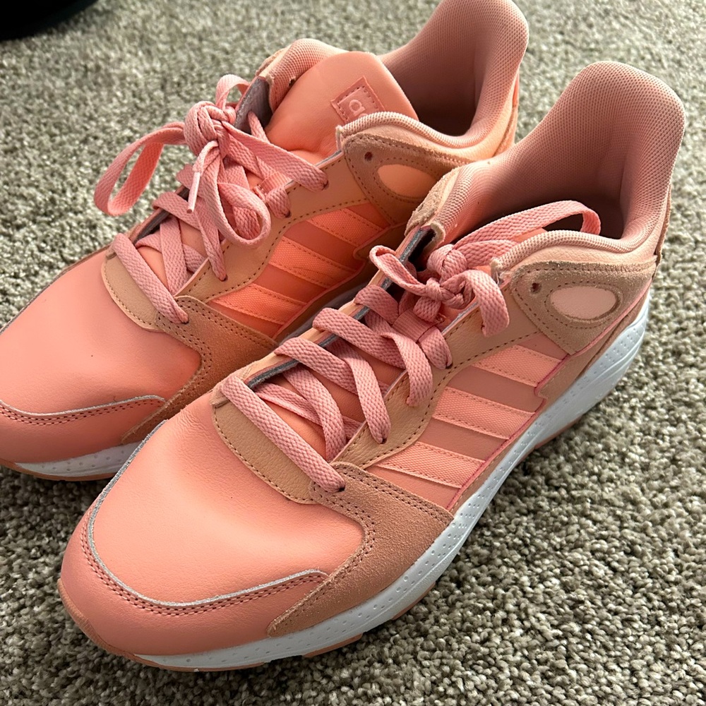 Coral Adidas Sneakers